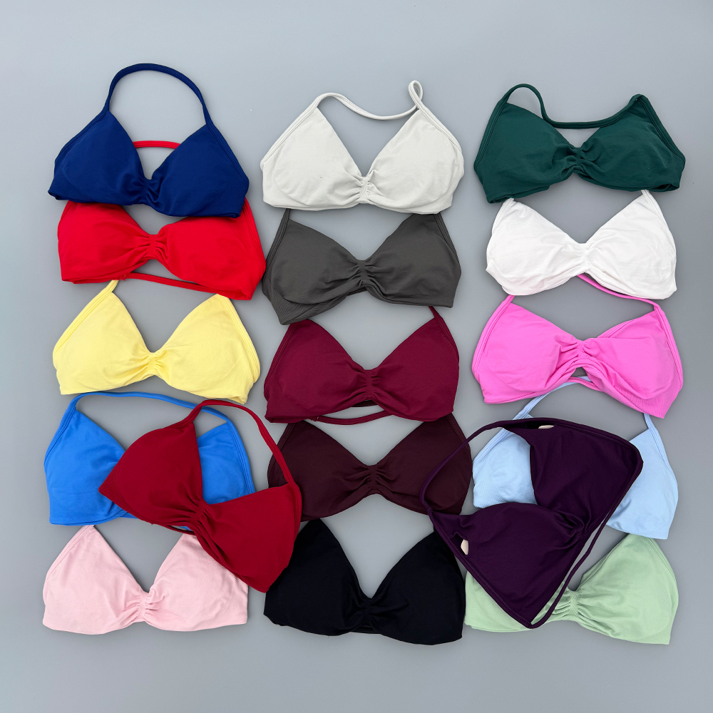 Aquatic Sports Bra - Sports Strappy Bra Yoga Underwear Women