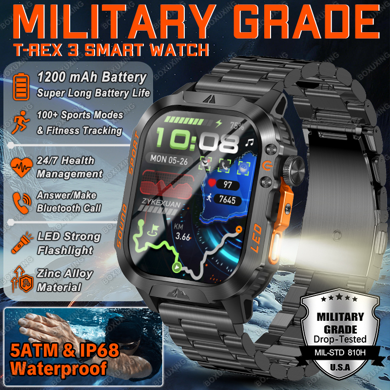 Aquatic Sports Performance - New T-Rex3 Ultra Smart Watch Men