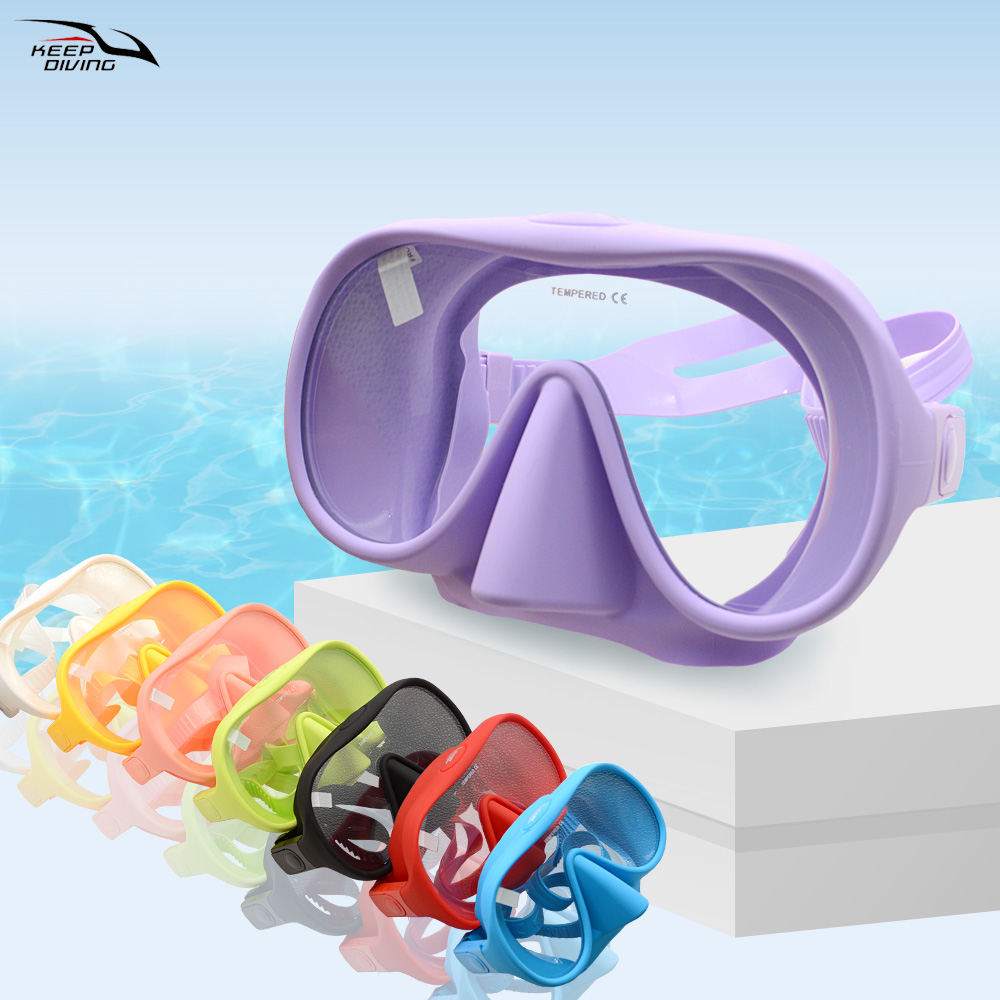 Freediving Mask Set - 1 PCS Diving Mask Scuba Free