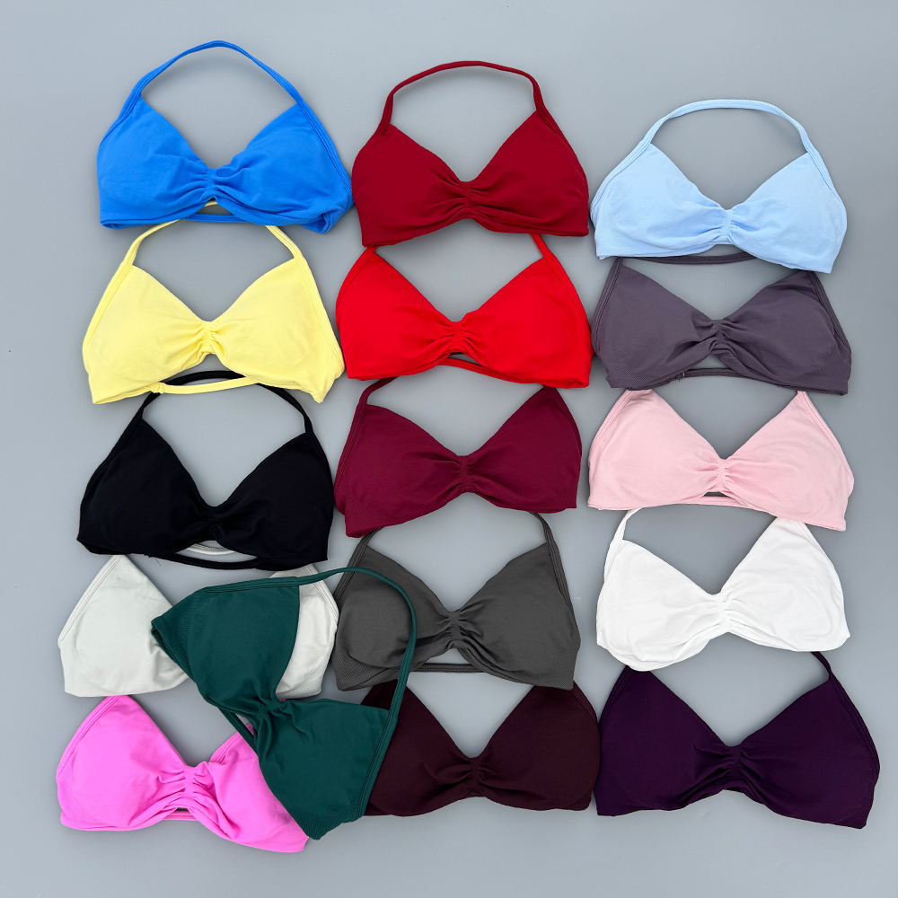 Aquatic Sports Bra - AURA IMPACT Strappy Bra Gym Top