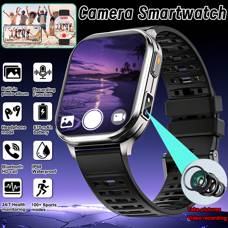 New Smartwatch Men Women Camer - Aquatic Sports Performance avaliação e preço