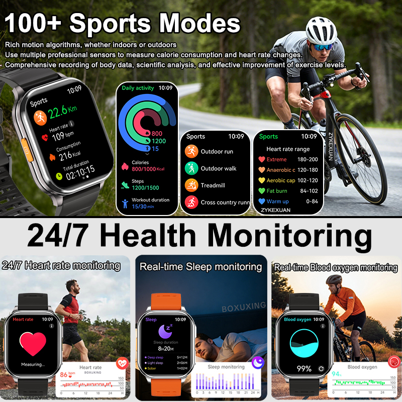 New Smartwatch Men Women With  - Aquatic Sports Performance avaliação e preço