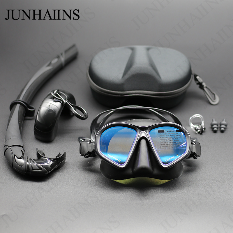 Wet Low Capacity Tempered Glas - Freediving Mask Set avaliação e preço