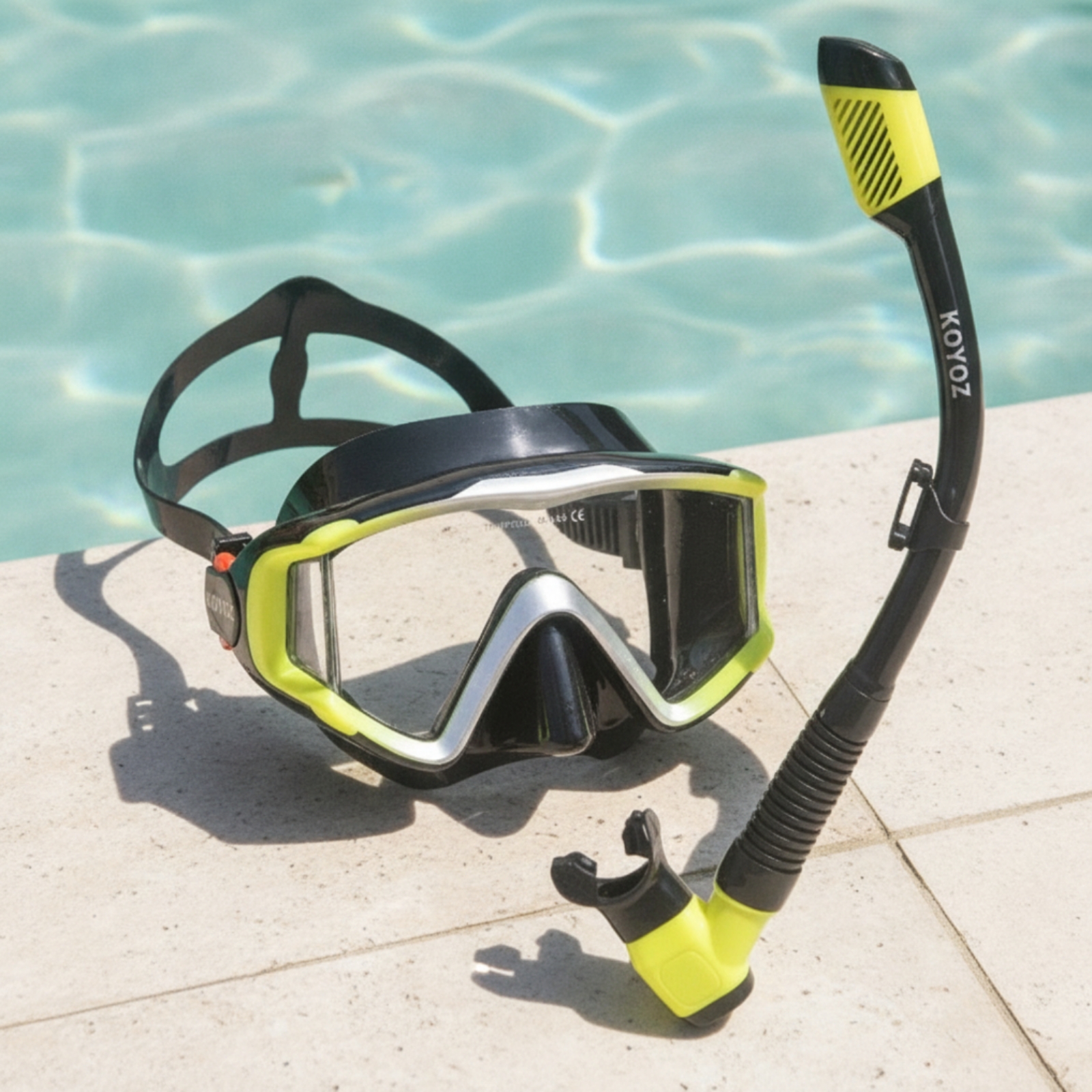 Snorkeling Set Wide-View Divin - Freediving Mask Set avaliação e preço