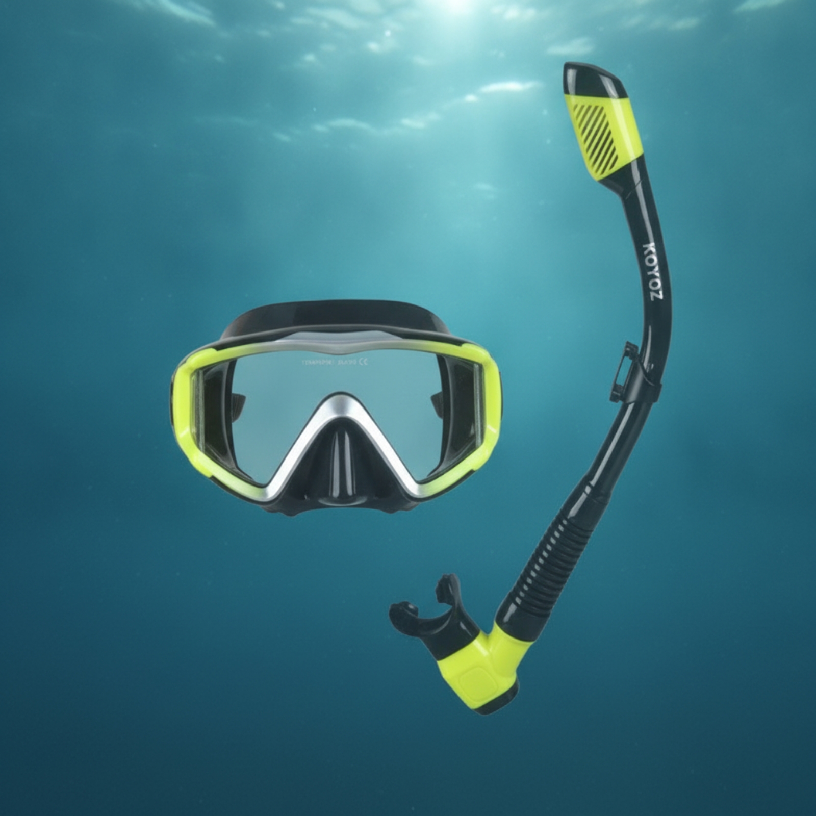 Snorkeling Set Wide-View Divin - Freediving Mask Set avaliação e preço