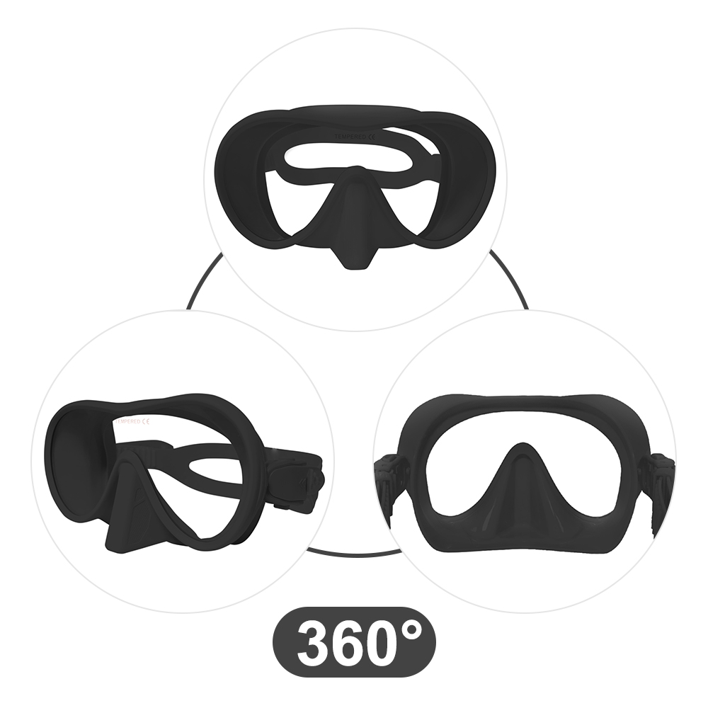 Diving facial mirror, anti -fo - Freediving Mask Set avaliação e preço