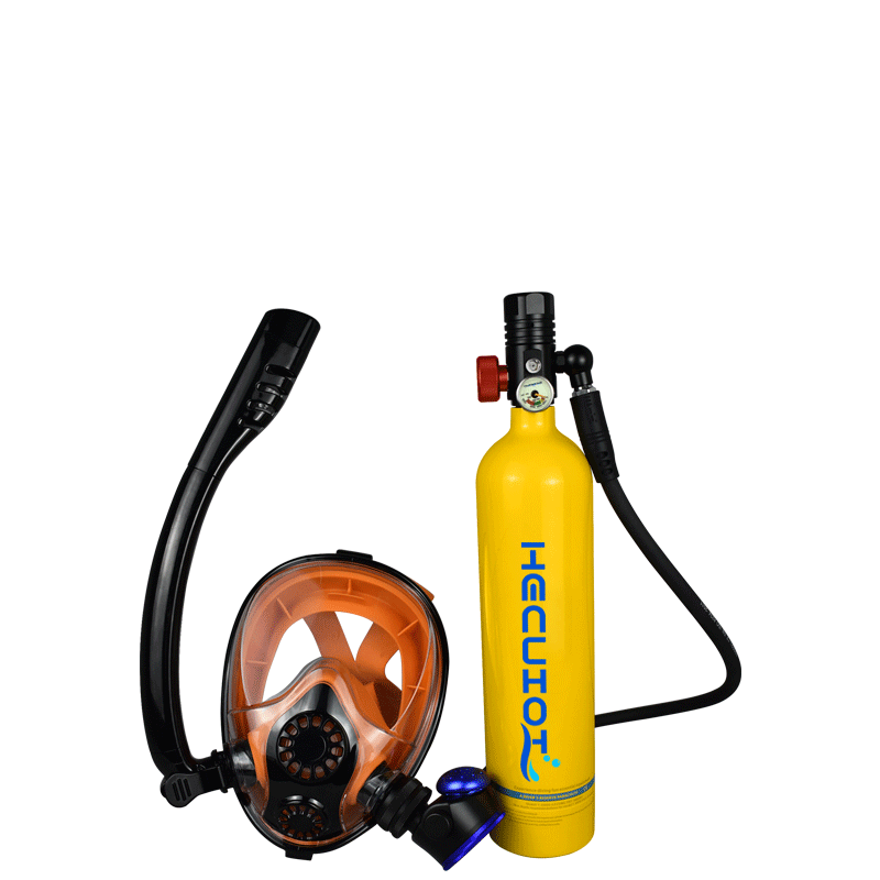 Mini 1LScuba Diving Tank Set,  - Freediving Mask Set avaliação e preço