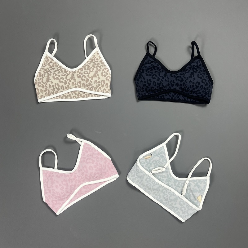 HISTELLO Sports Bra Women Leop - Aquatic Sports Bra avaliação e preço