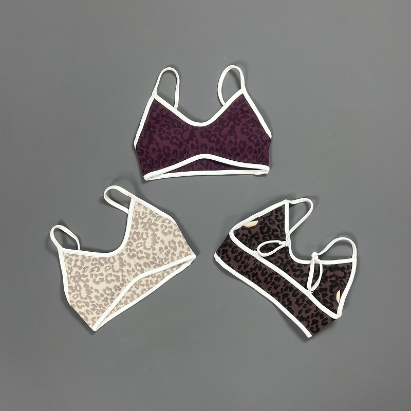 HISTELLO Sports Bra Women Leop - Aquatic Sports Bra avaliação e preço