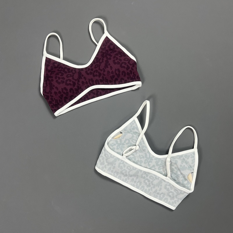 HISTELLO Sports Bra Women Leop - Aquatic Sports Bra avaliação e preço