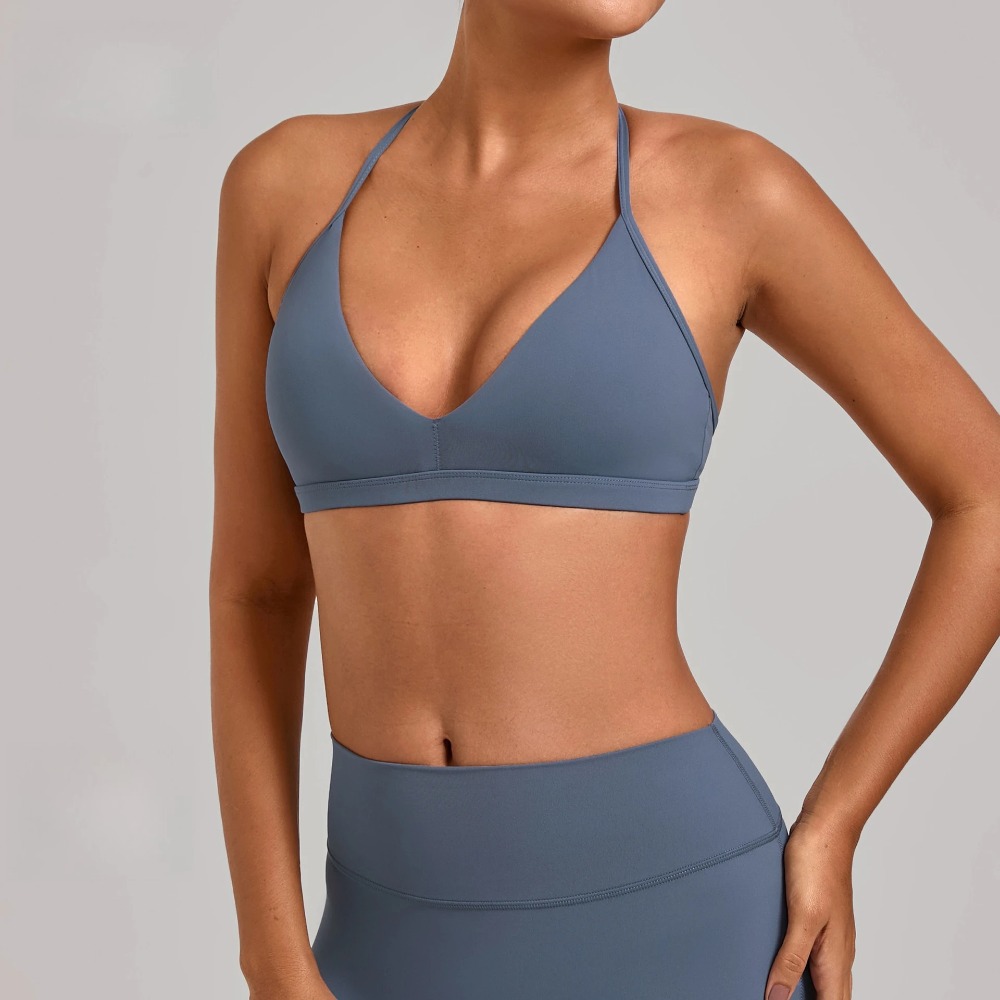Gym Workout Fitness Top Adjust - Aquatic Sports Bra avaliação e preço