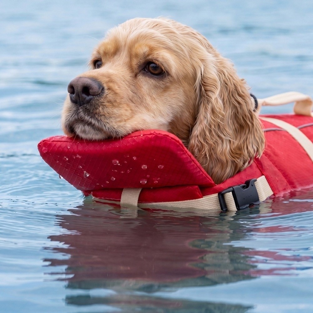 Waterproof Dog Life Jacket Bre - Life Jacket Buoyancy avaliação e preço