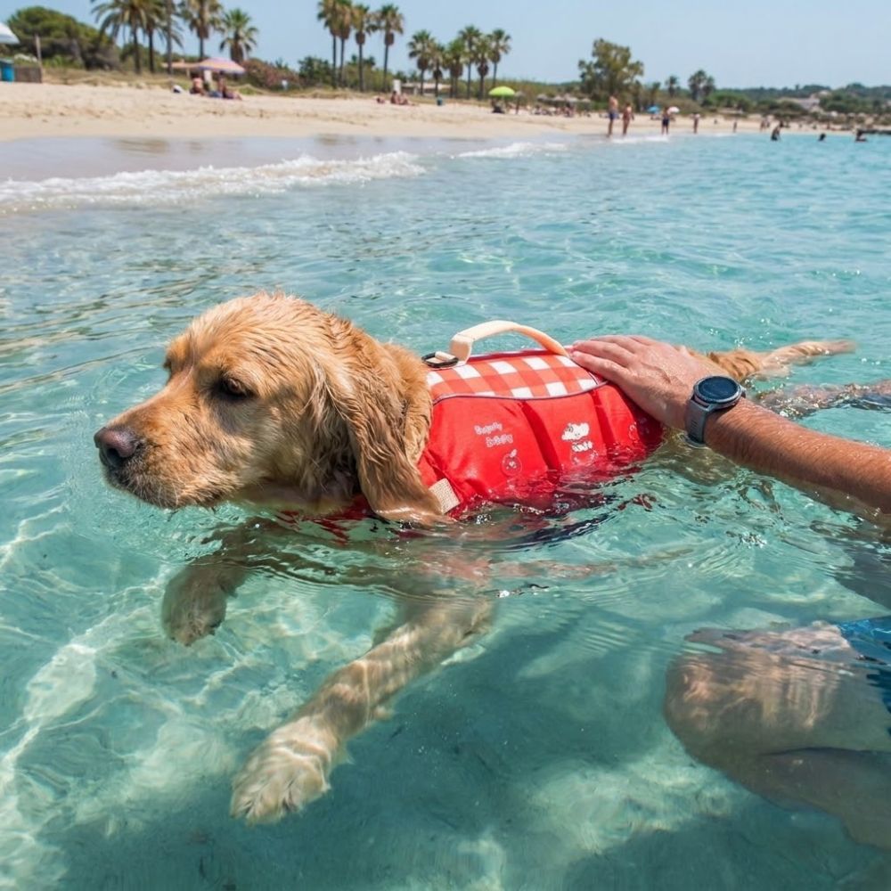 Waterproof Dog Life Jacket Bre - Life Jacket Buoyancy avaliação e preço