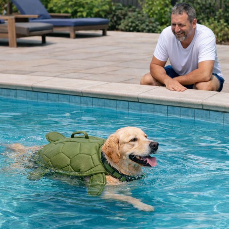 Pet Life Jacket Swimsuit Float - Life Jacket Buoyancy avaliação e preço