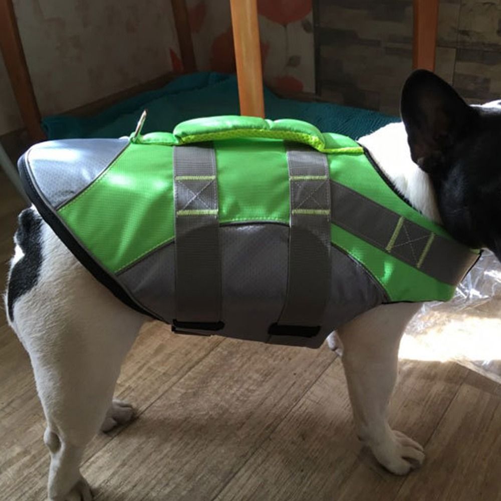 Reflective Dog Life Jacket Bre - Life Jacket Buoyancy avaliação e preço