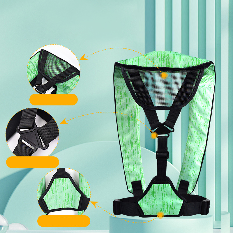 New Adult Inflatable Luya Fish - Life Jacket Buoyancy avaliação e preço