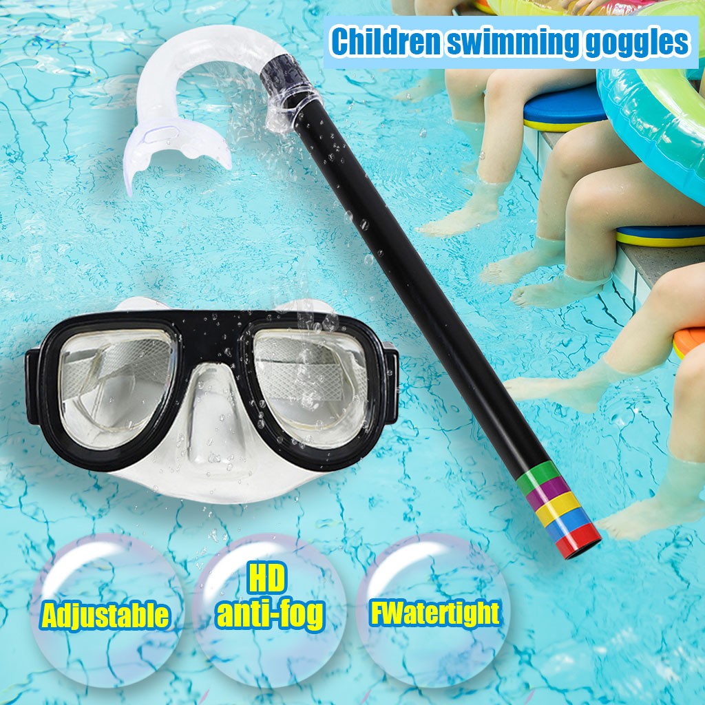 Summer Children Diving Goggle  - Freediving Mask Set avaliação e preço