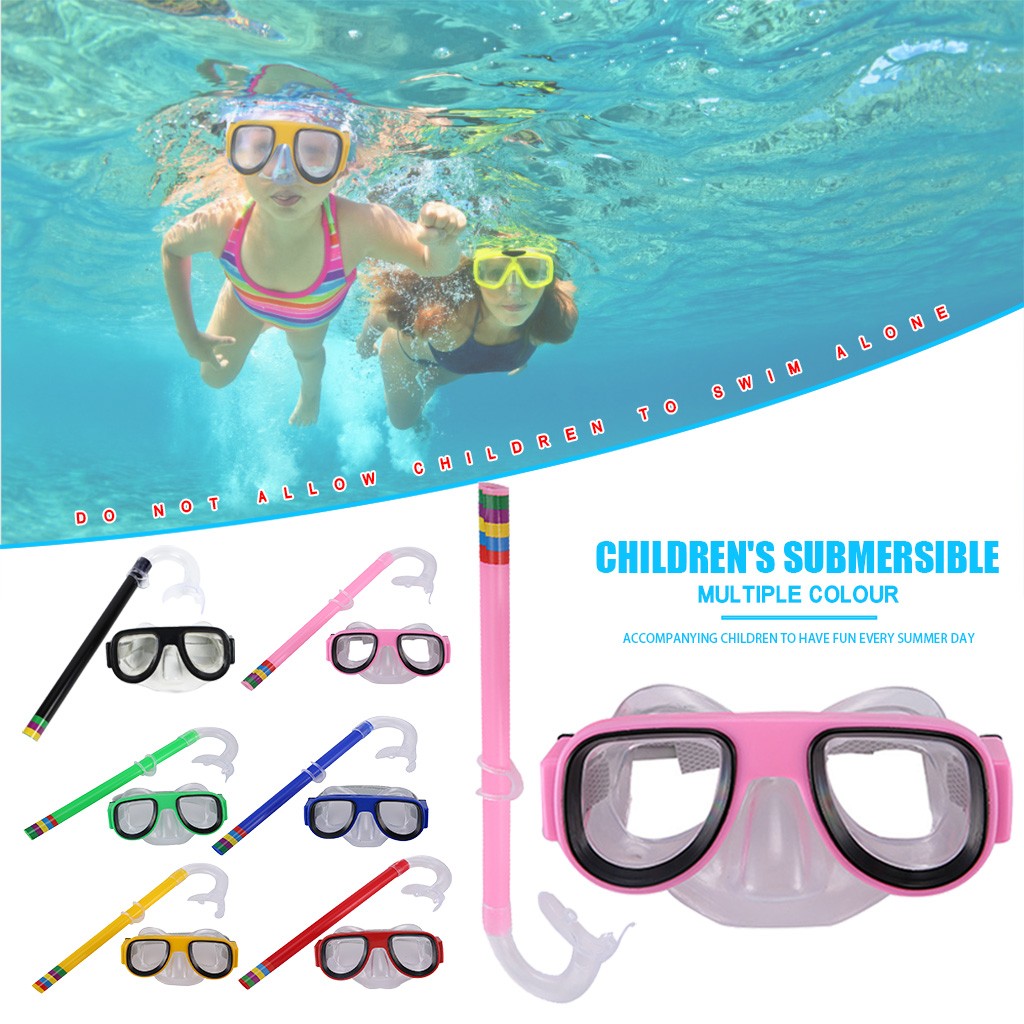 Summer Children Diving Goggle  - Freediving Mask Set avaliação e preço