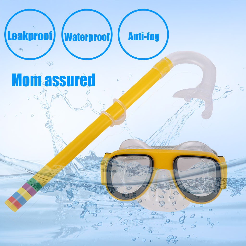 Summer Children Diving Goggle  - Freediving Mask Set avaliação e preço