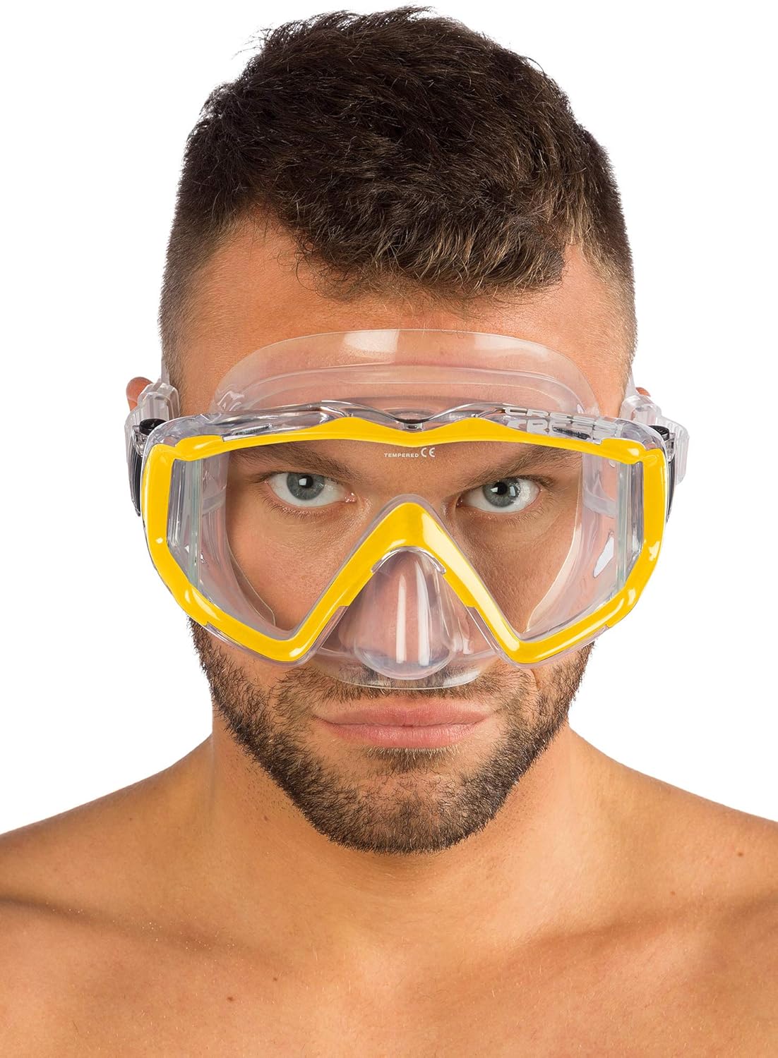 Wide Panoramic View Snorkel Ma - Freediving Mask Set avaliação e preço