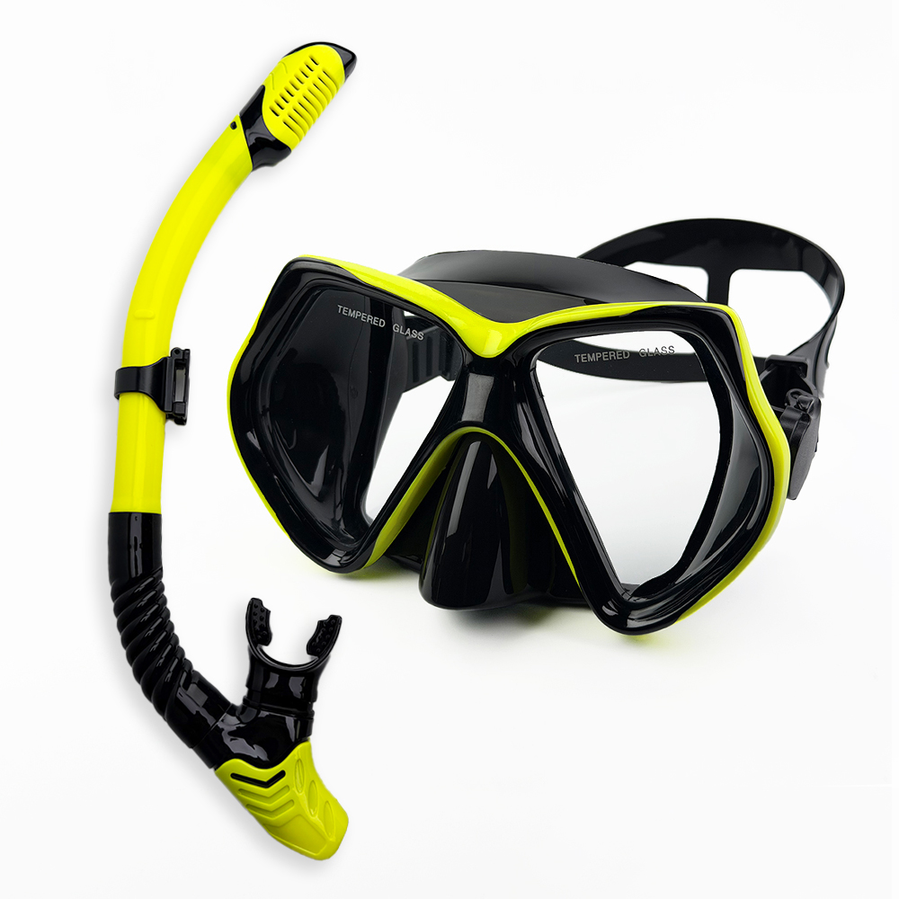 Dry Snorkel Set Diving Mask Fo - Freediving Mask Set avaliação e preço