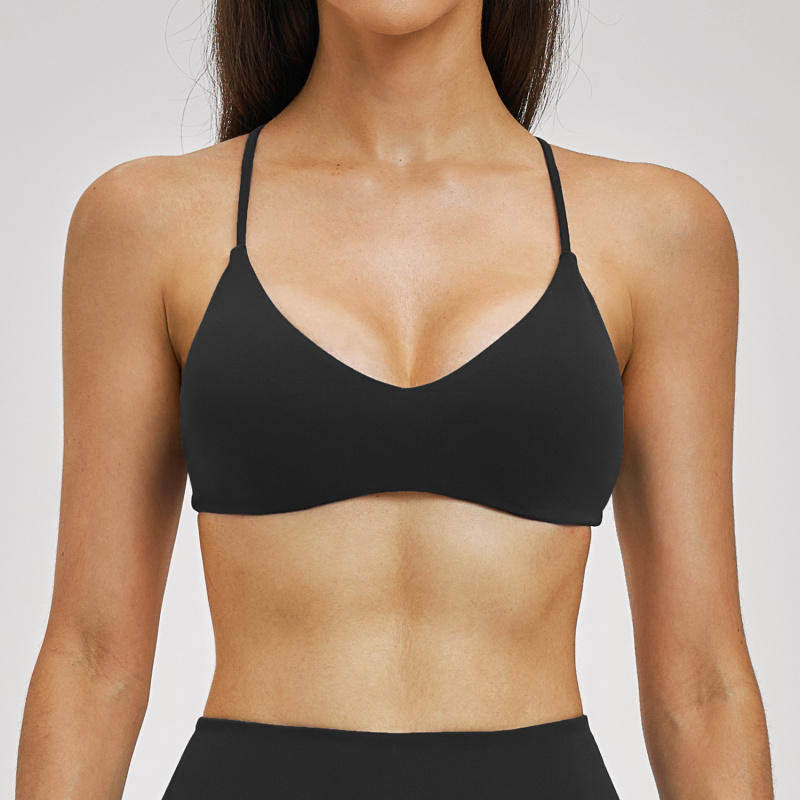 Backless Yoga Bra Gym Women Sp - Aquatic Sports Bra avaliação e preço