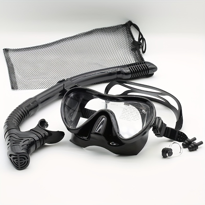 Professional Silicone Snorkeli - Freediving Mask Set avaliação e preço