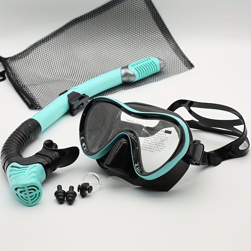 Professional Silicone Snorkeli - Freediving Mask Set avaliação e preço