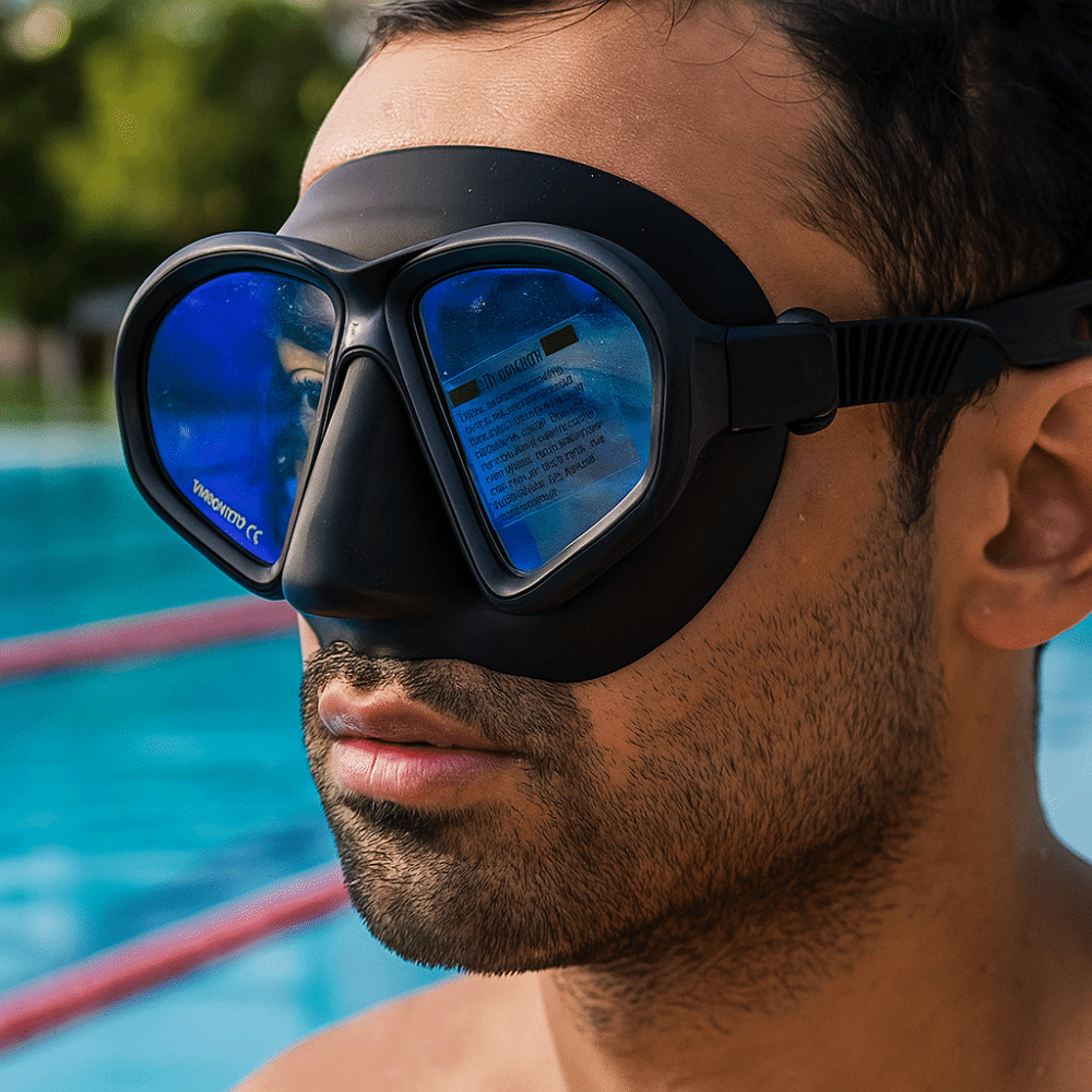 Tempered Glass Freediving Mask - Freediving Mask Set avaliação e preço