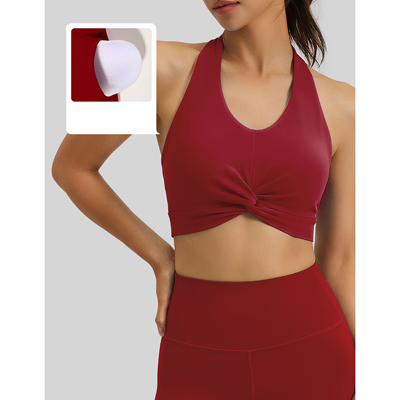 New Women Halter Neck Sports B - Aquatic Sports Bra avaliação e preço