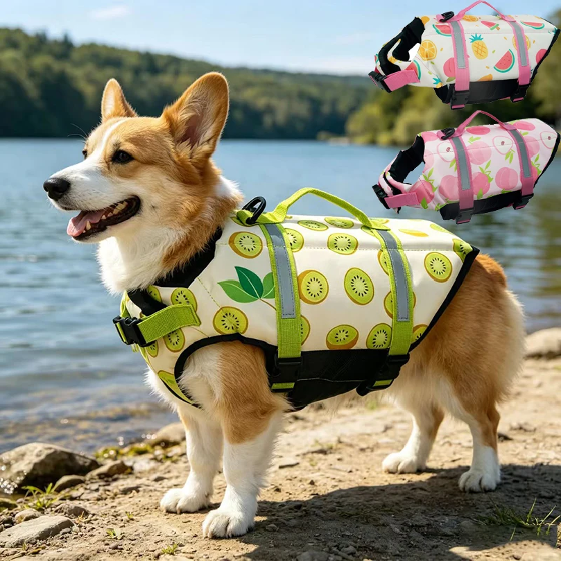 Summer Dog Life Jacket Reflect - Life Jacket Buoyancy avaliação e preço