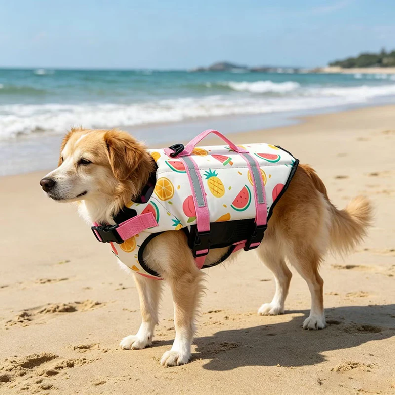 Summer Dog Life Jacket Reflect - Life Jacket Buoyancy avaliação e preço