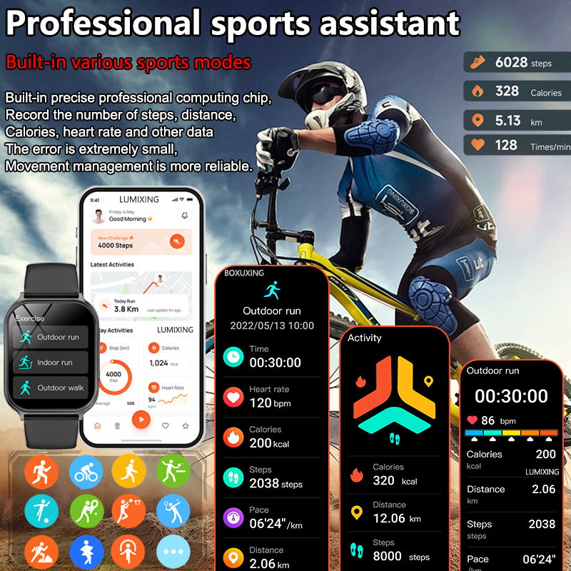 2026 New Smartwatches Men Wome - Aquatic Sports Performance avaliação e preço