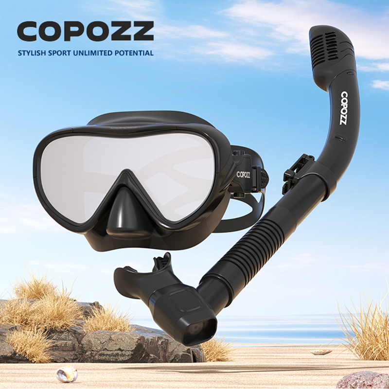 COPOZZ New Diving Mask Full Vi - Freediving Mask Set avaliação e preço