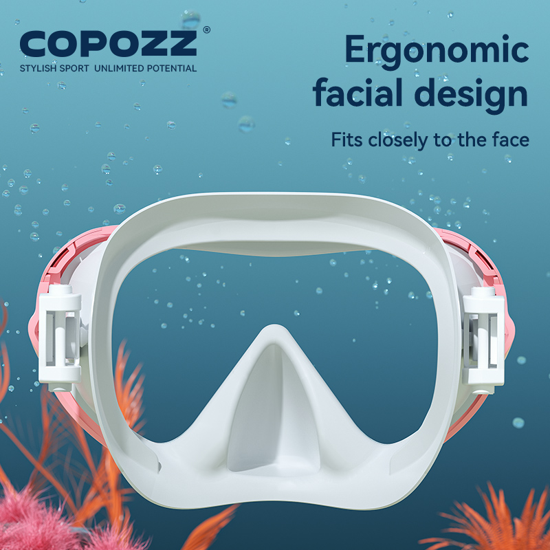 COPOZZ New Diving Mask Full Vi - Freediving Mask Set avaliação e preço