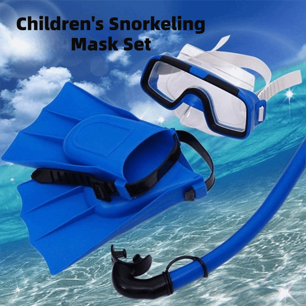 New Anti-Fog Children Diving M - Freediving Mask Set avaliação e preço