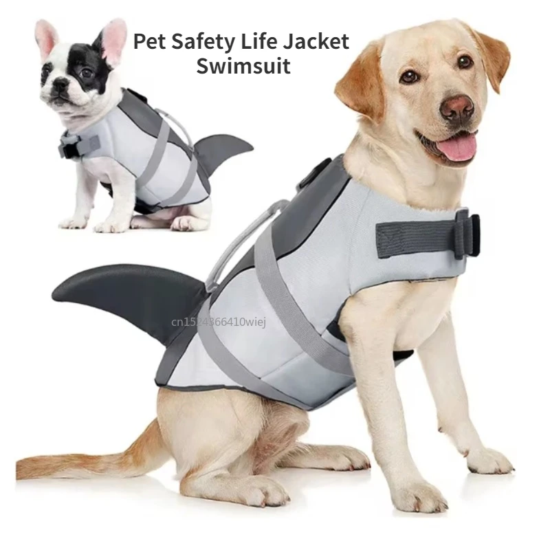 Shark Dog Life Jacket Enhanced - Life Jacket Buoyancy avaliação e preço