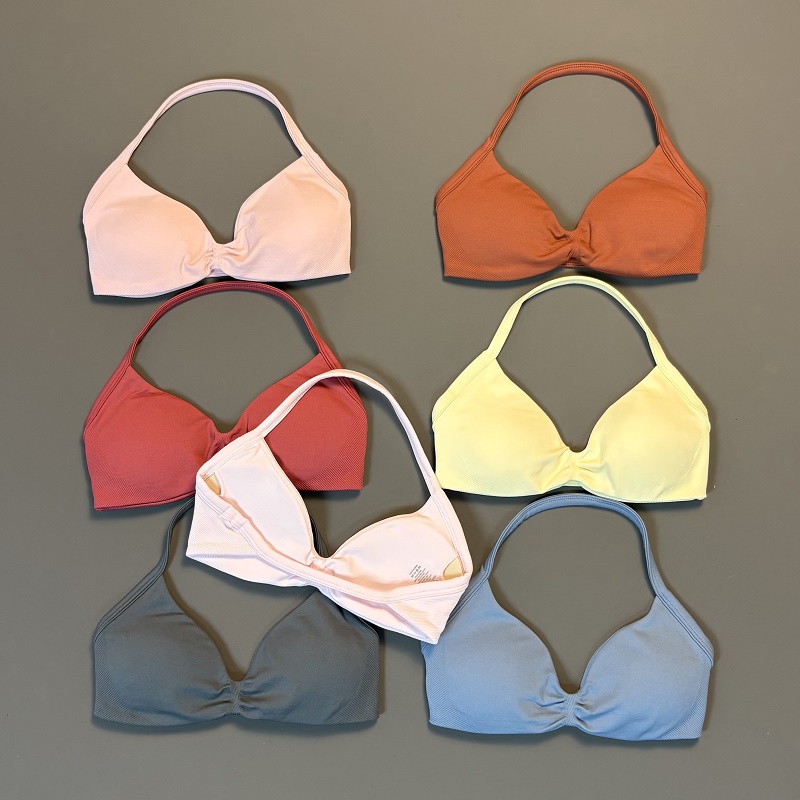 HISTELLO Sports Bra Seamless Y - Aquatic Sports Bra avaliação e preço