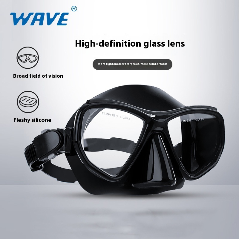 WAVE Quality Snorkeling Glass  - Freediving Mask Set avaliação e preço