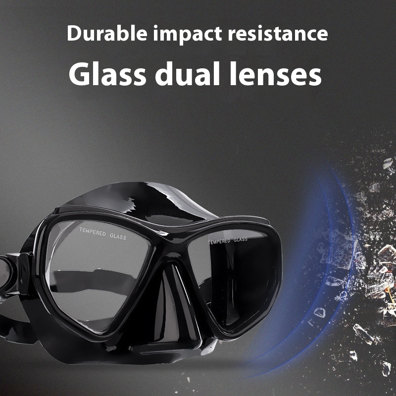 WAVE Quality Snorkeling Glass  - Freediving Mask Set avaliação e preço
